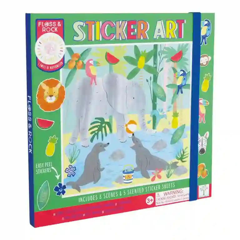 Jungle smell of stickers