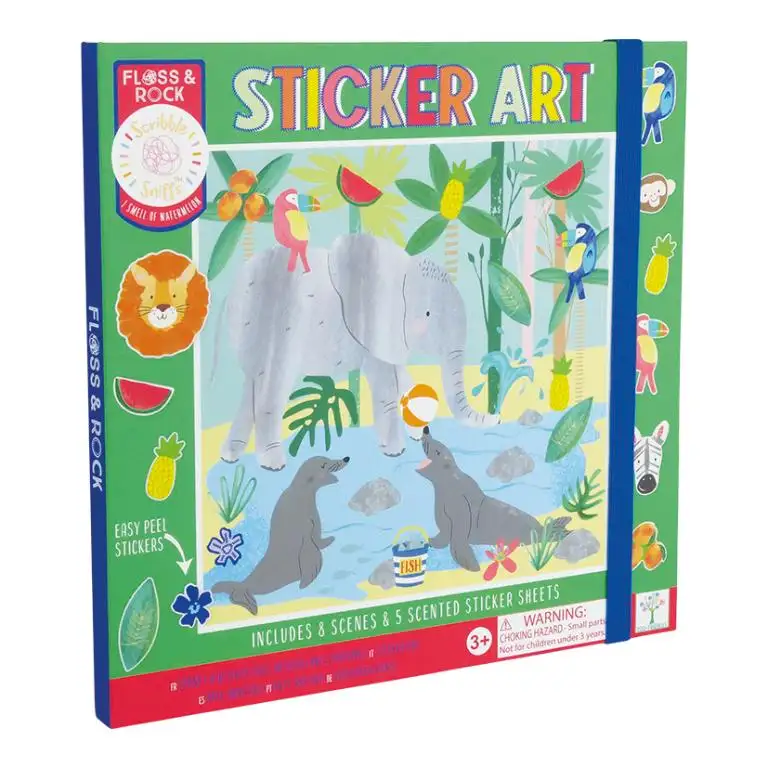 Jungle smell of stickers