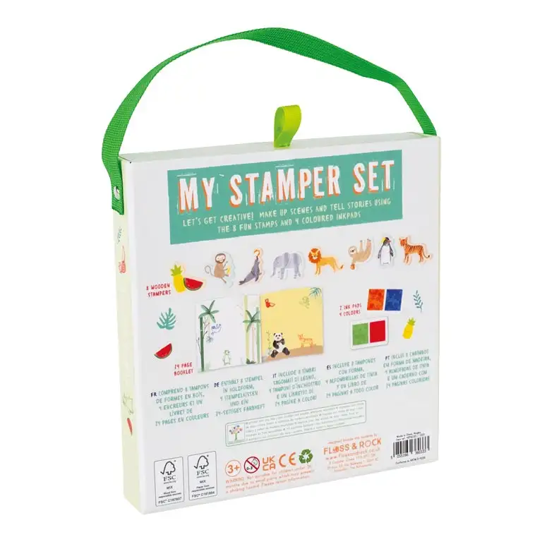 Set Jungle stamps - Image 2