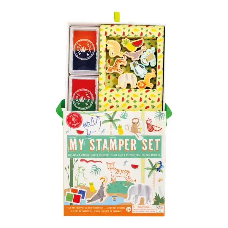Set Jungle stamps - Image 3