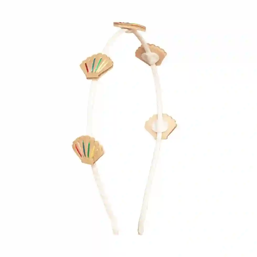 Rainbow Shell headband