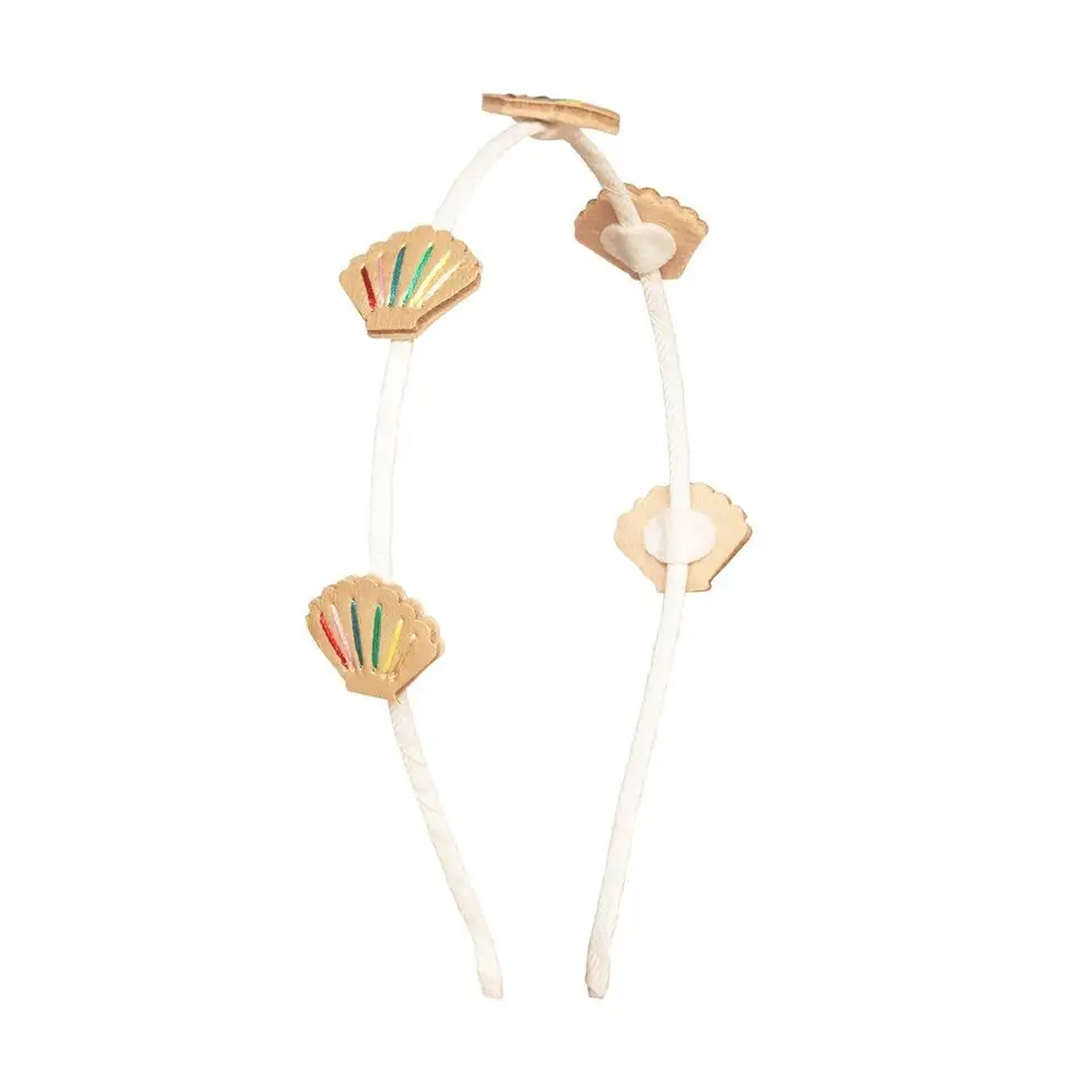 Rainbow Shell headband