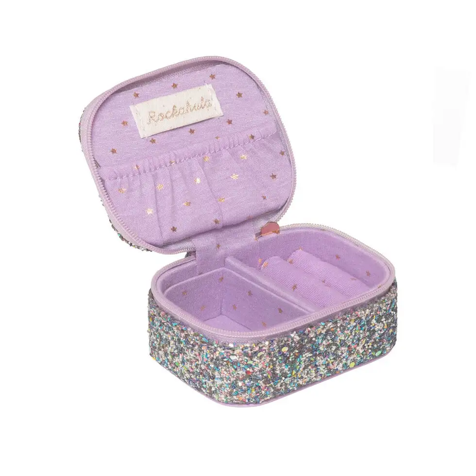 Mini joyero Purpurina y Confeti Lila - Imagen 2