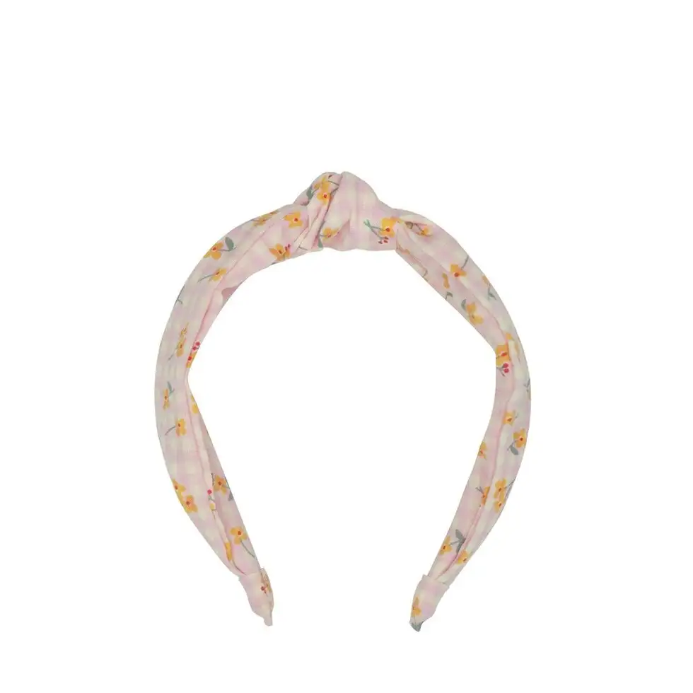Diadema Buttercup Gingham