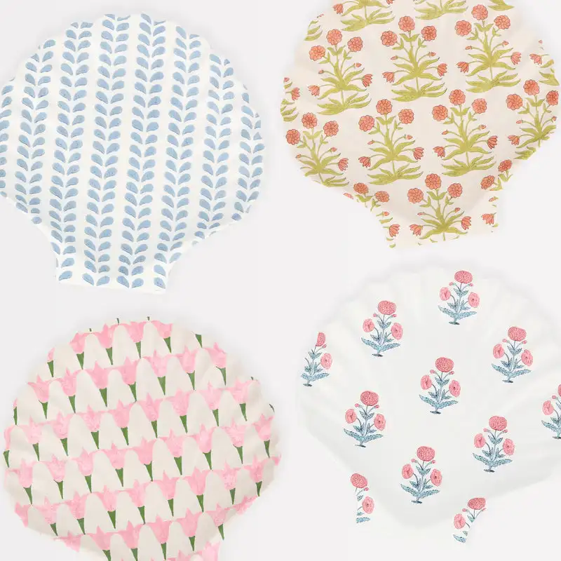 Platos de Conchas Molly Mahon x meri meri