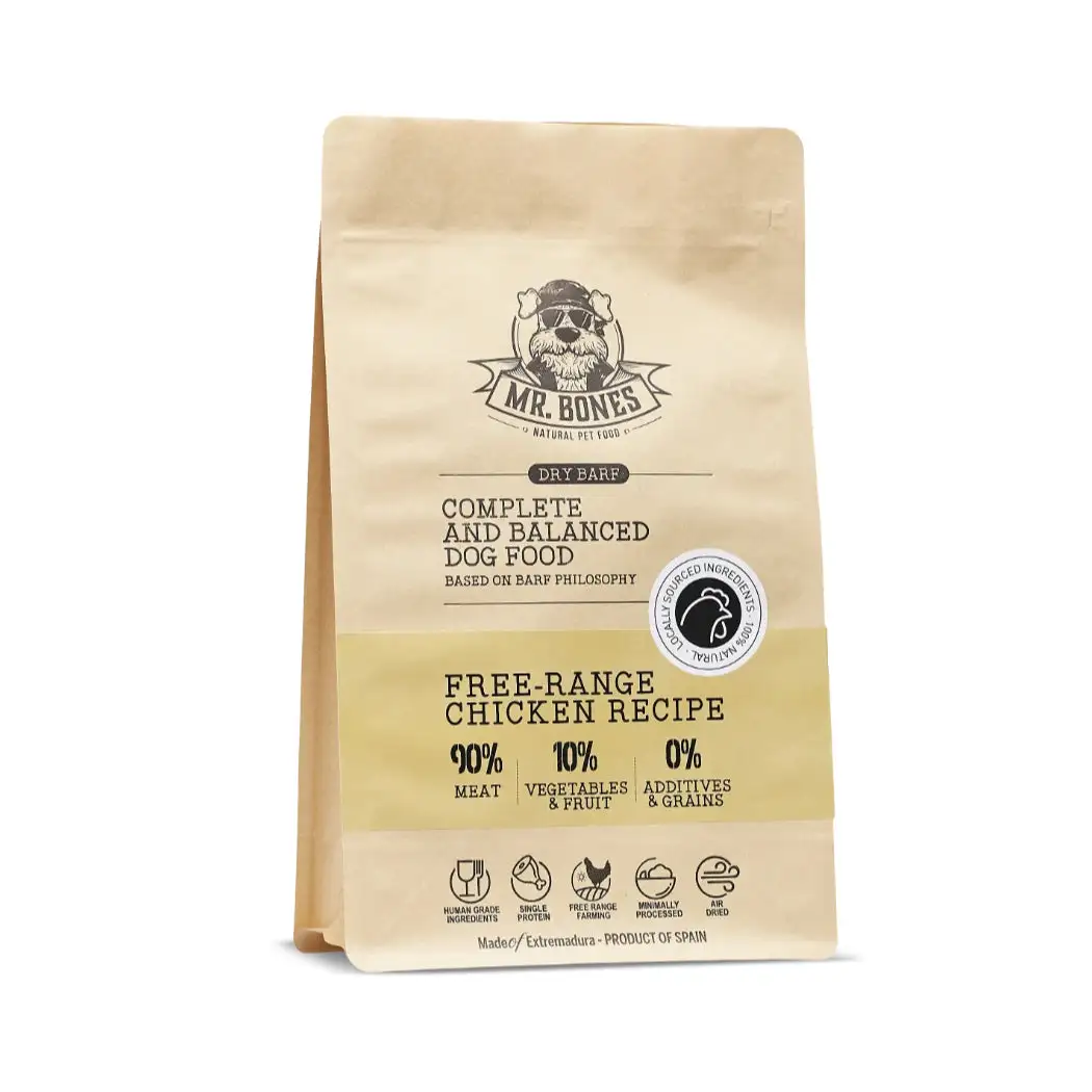 Mr Bones Dry BARF Receta Pollo de corral