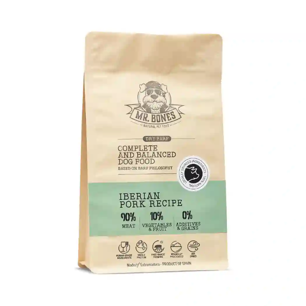 Mr Bones Dry BARF Receta Cerdo Ibérico