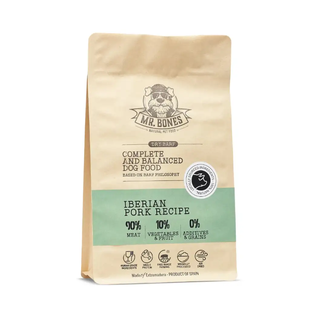 Mr Bones Dry BARF Receta Cerdo Ibérico