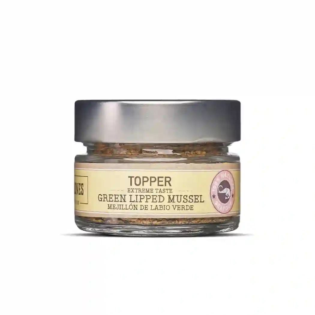 Mr Bones Topper Mejillón de labio verde 100g