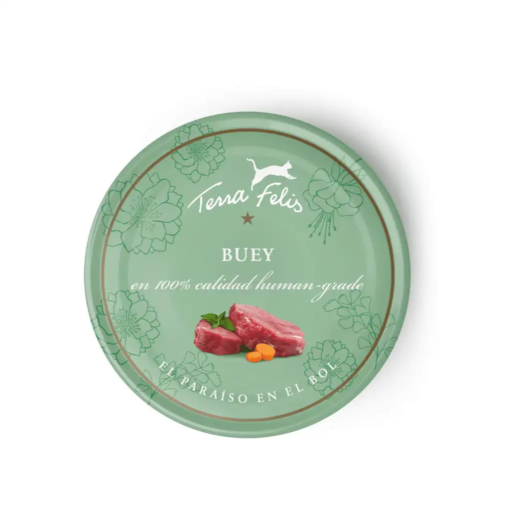 Terra Felis Gato Adulto Buey 80g