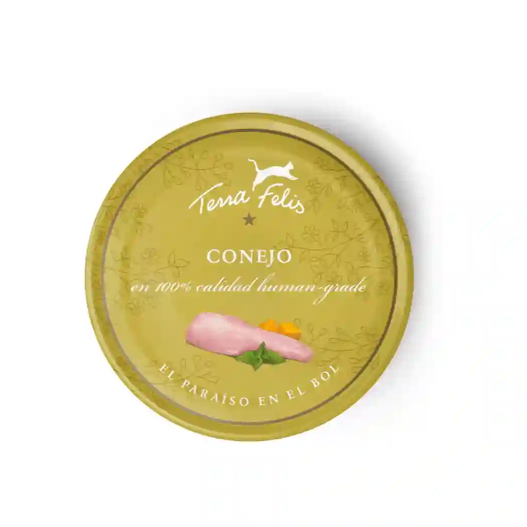 Terra Felis Gato Adulto Conejo 80g