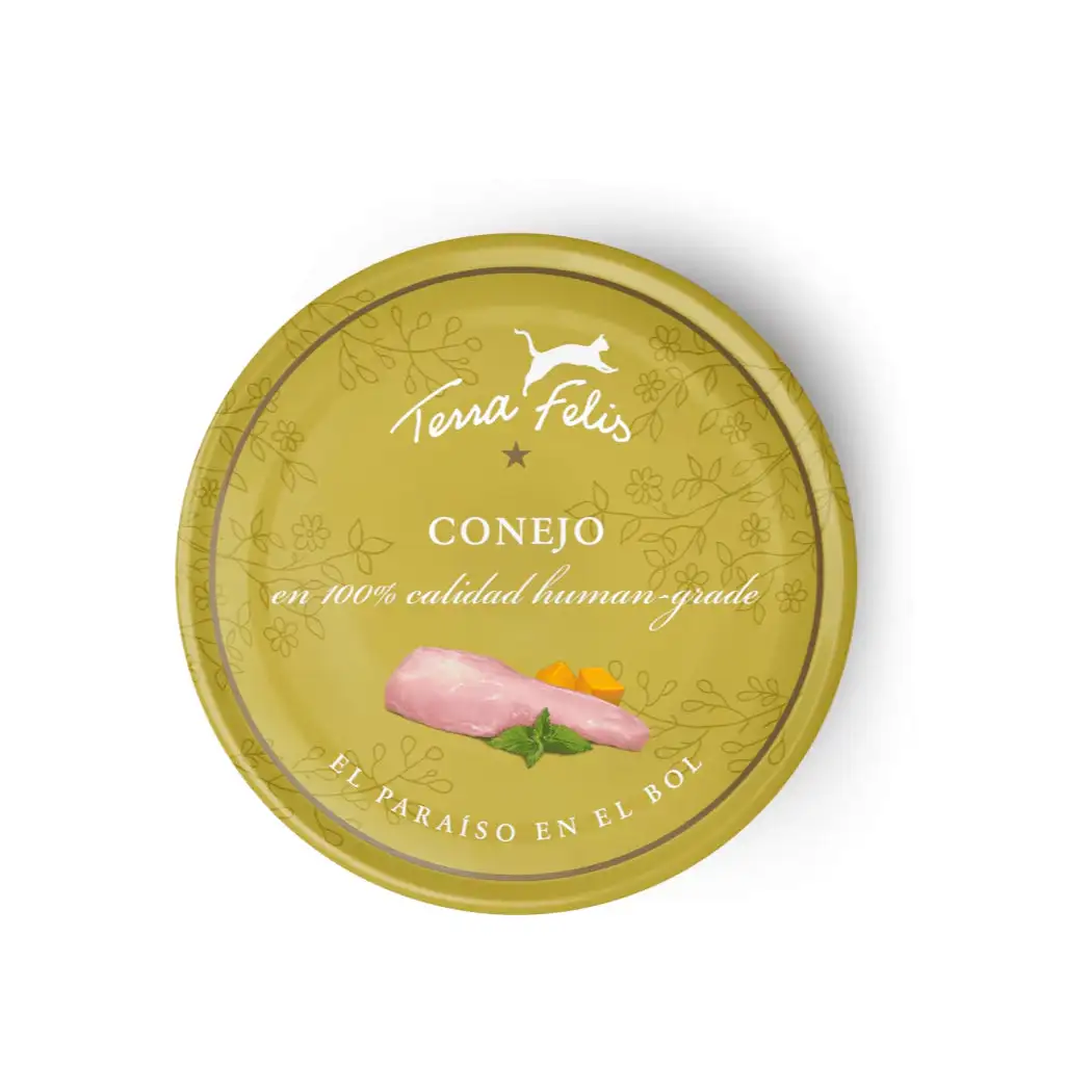 Terra Felis Gato Adulto Conejo 80g