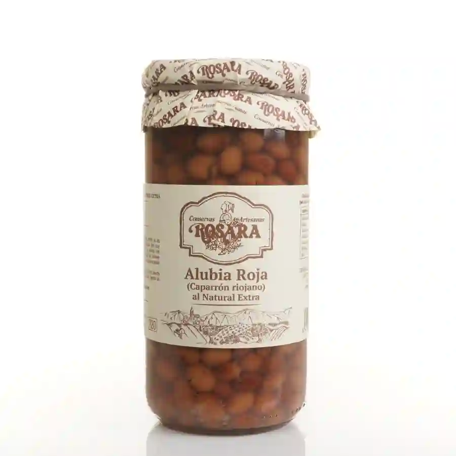 Rosara Alubia Roja (Caparrón Riojano) - Tarro 720 ml.