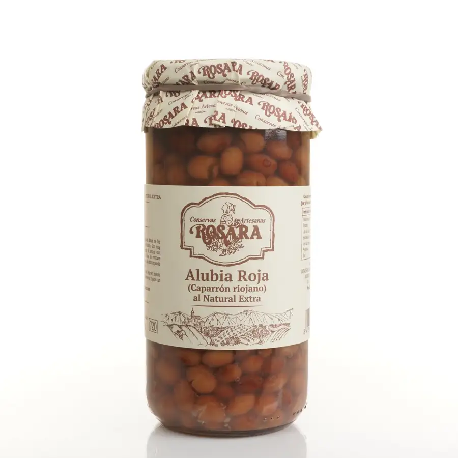 Rosara Alubia Roja (Caparrón Riojano) - Tarro 720 ml.