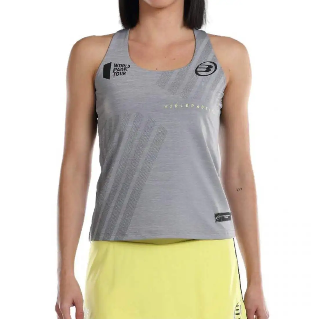 Camiseta Bullpadel WPT Llave Gris Medio Vigore | Bullpadel