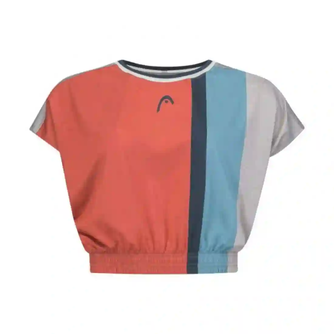 Camiseta Head Crop Top Coral Mujer | Head