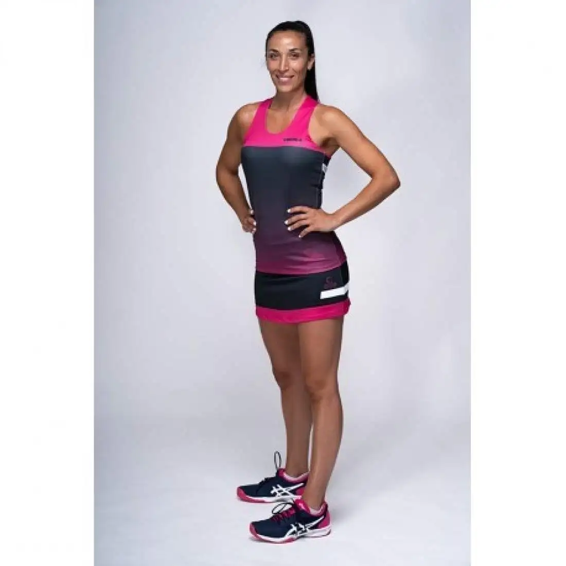 Camiseta Vibora Diva Lethal Negro Rosa | Vibora