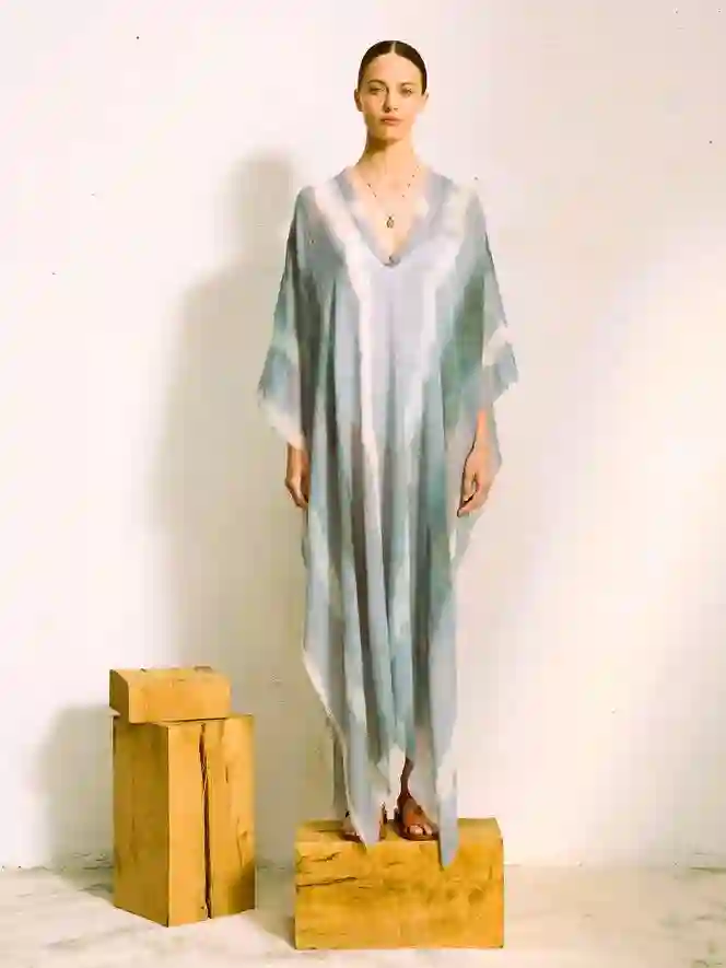 Rafaele Pashmina Long Poncho