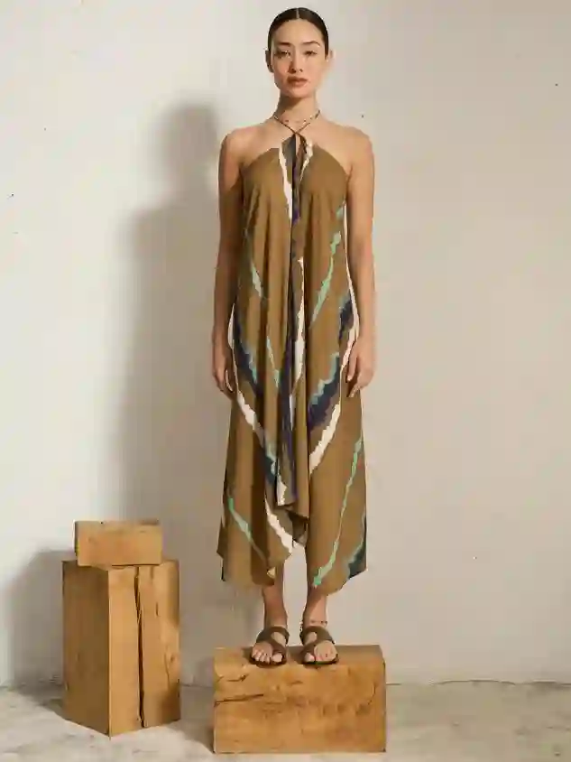 Ivina Dress Tie & Dye