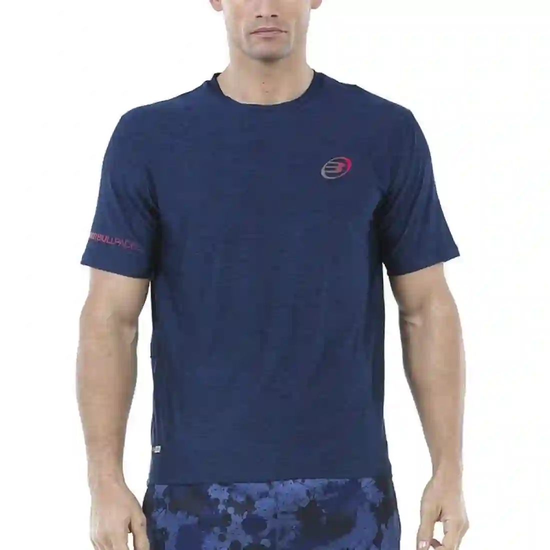 Camiseta Bullpadel Union Azul Marino Vigore | Bullpadel