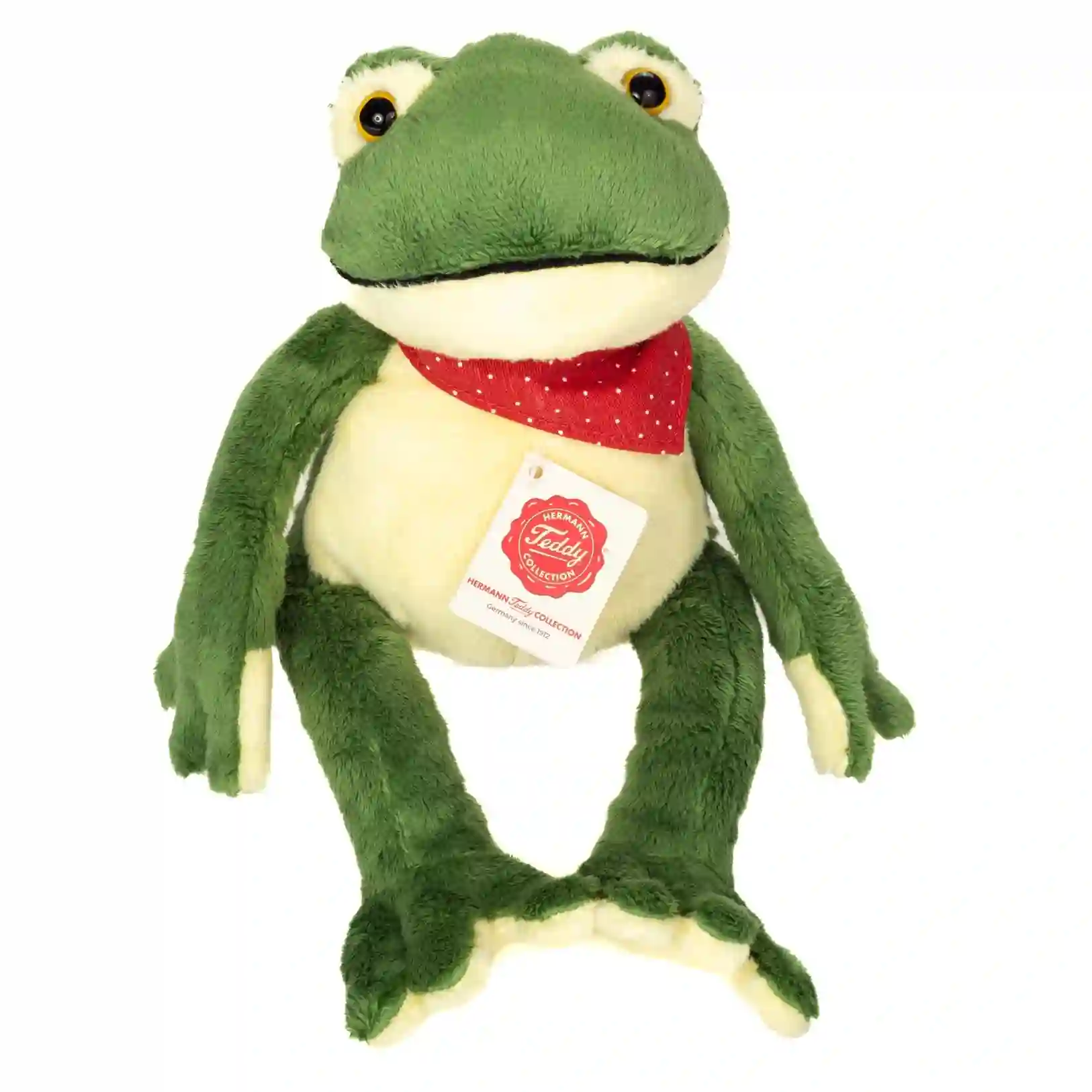 Rana de Peluche con Pañuelo 28 cm