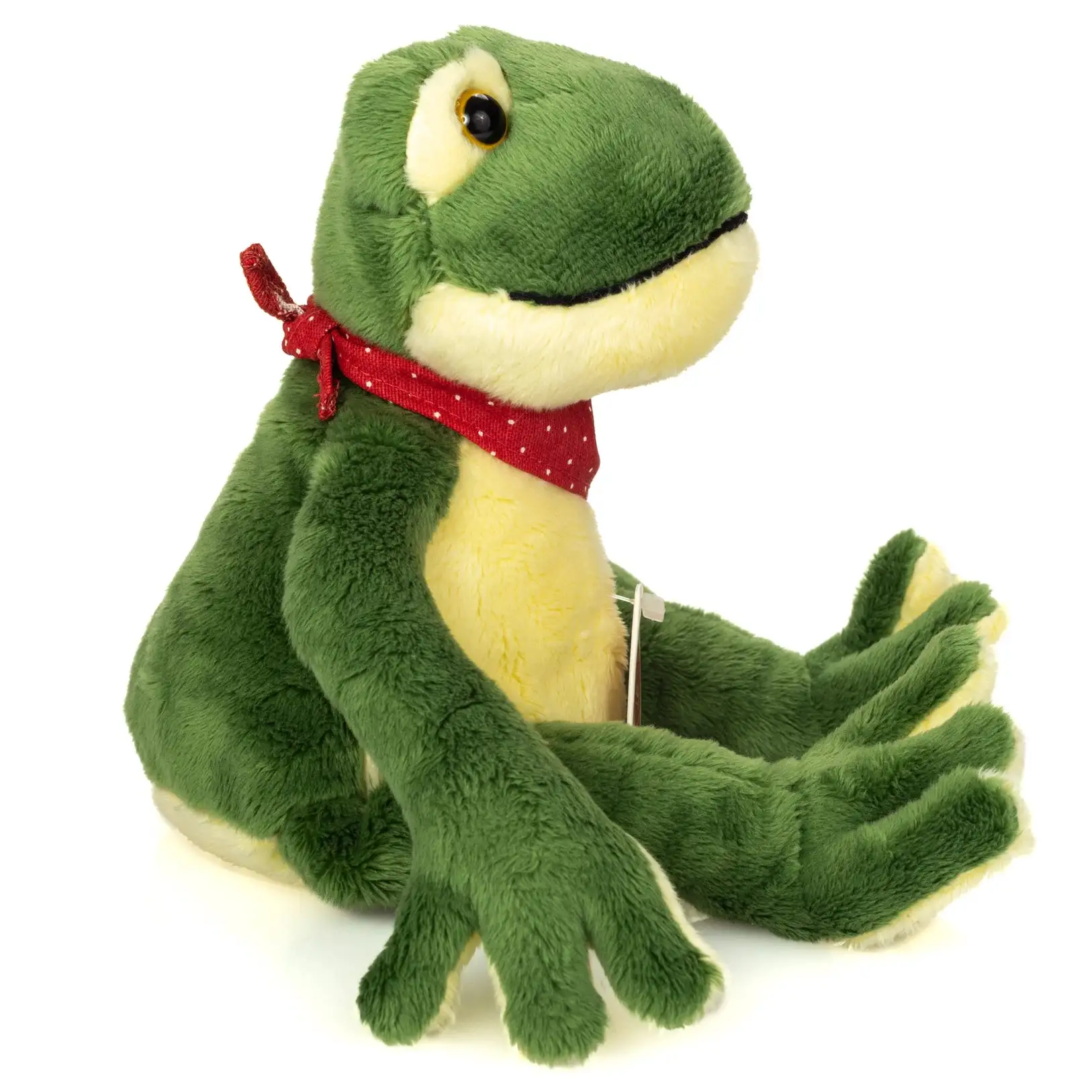 Rana de Peluche con Pañuelo 28 cm - Imagen 2