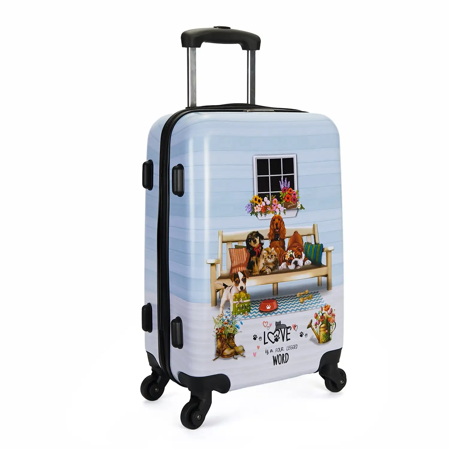 MALETA DE CABINA DE PLASTICO ABS ONE HAPPY FAMILY - Imagen 2