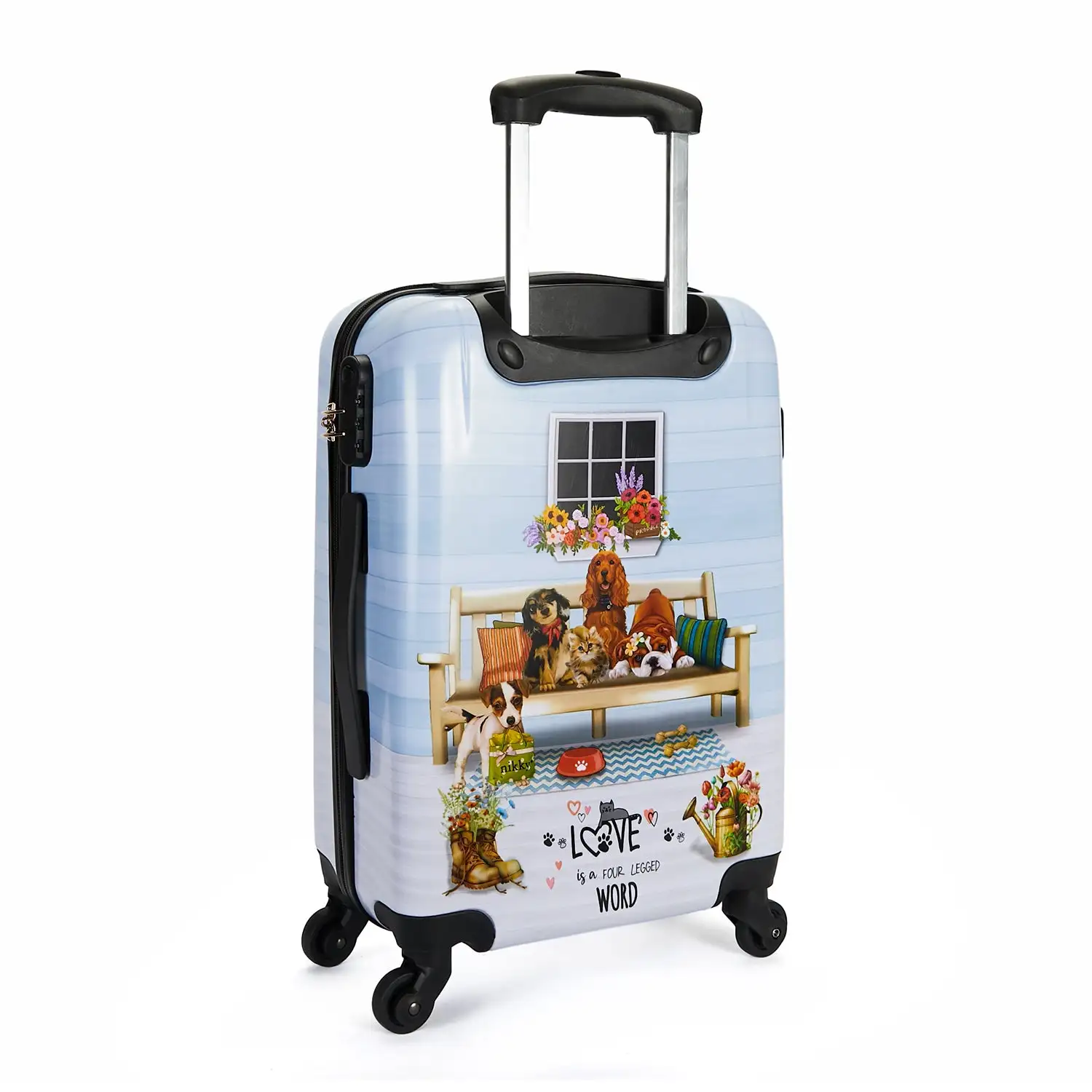 MALETA DE CABINA DE PLASTICO ABS ONE HAPPY FAMILY - Imagen 4