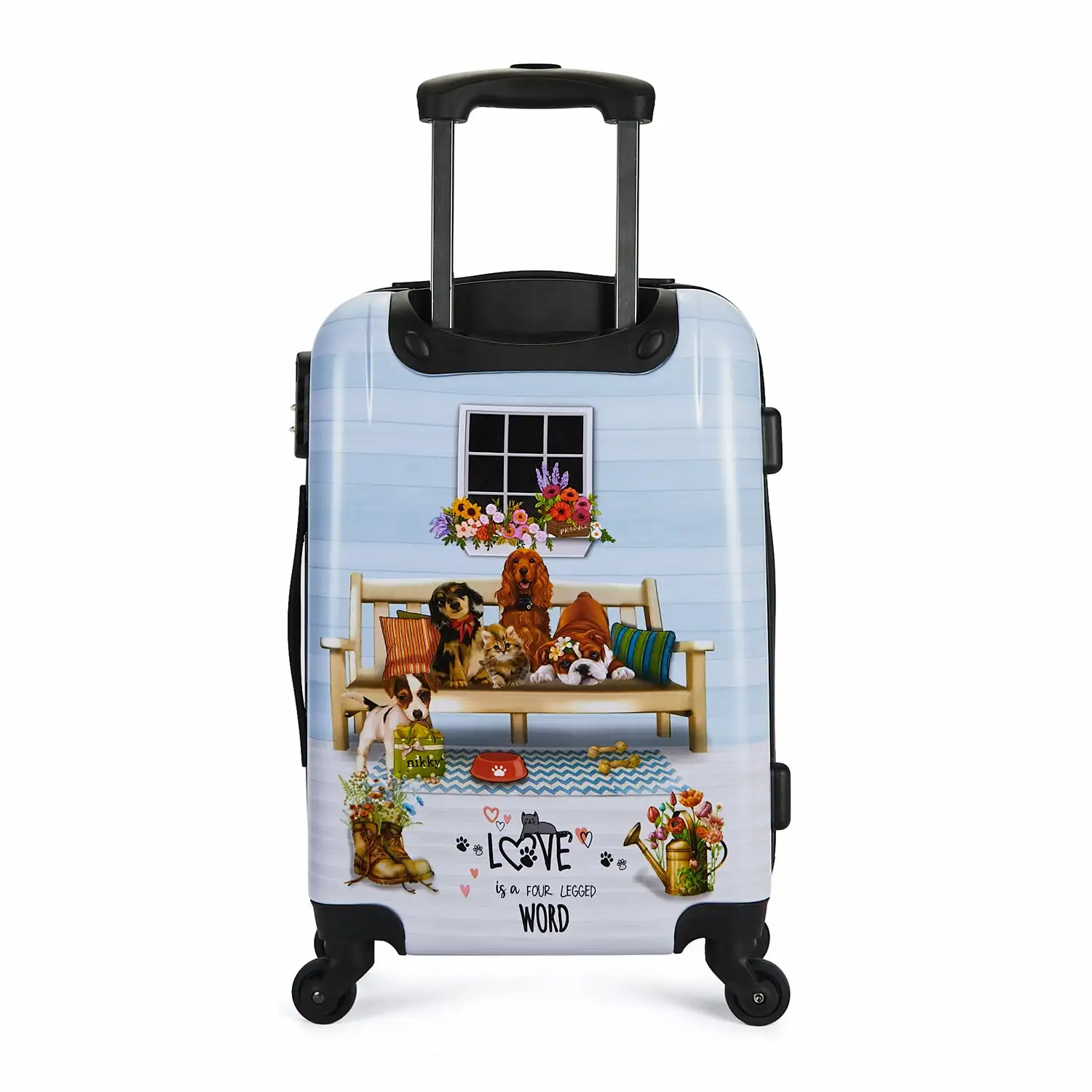 MALETA DE CABINA DE PLASTICO ABS ONE HAPPY FAMILY - Imagen 5