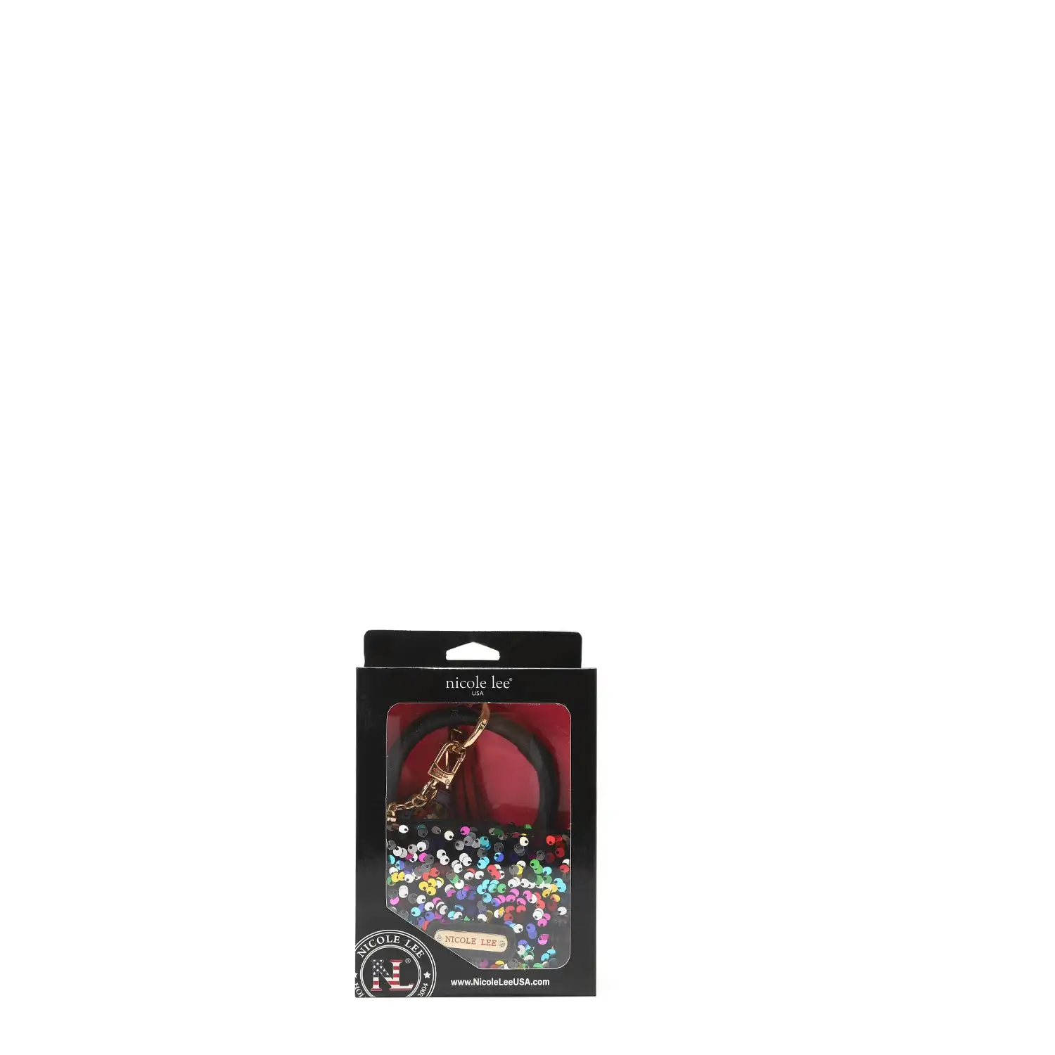 PULSERA CON LLAVERO Y MONEDERO CON LENTEJUELAS - Imagen 16