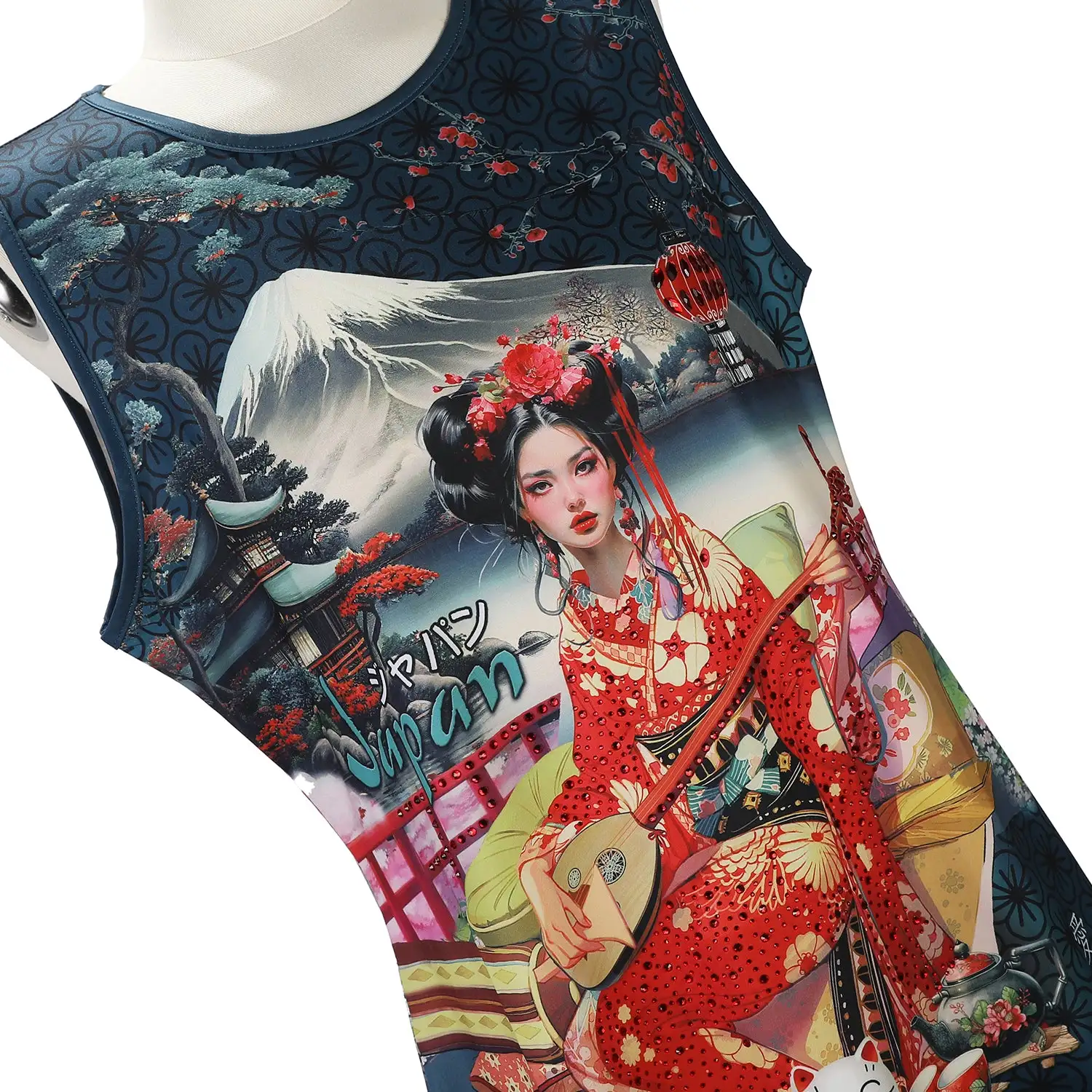 TOP TÚNICA NICOLE LEE CON BRILLOS (AKIKO LA BELLEZA) - Imagen 3