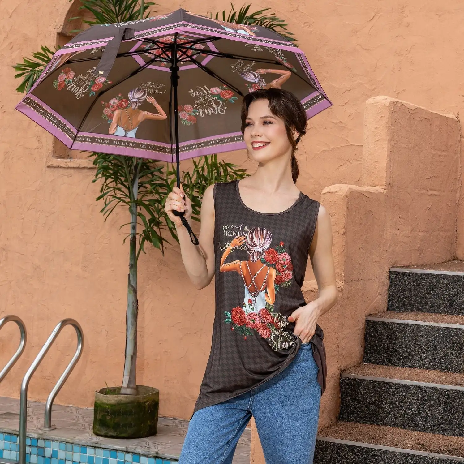TOP TÚNICA NICOLE LEE CON BRILLOS (LADIES NIGHT OUT) - Imagen 6