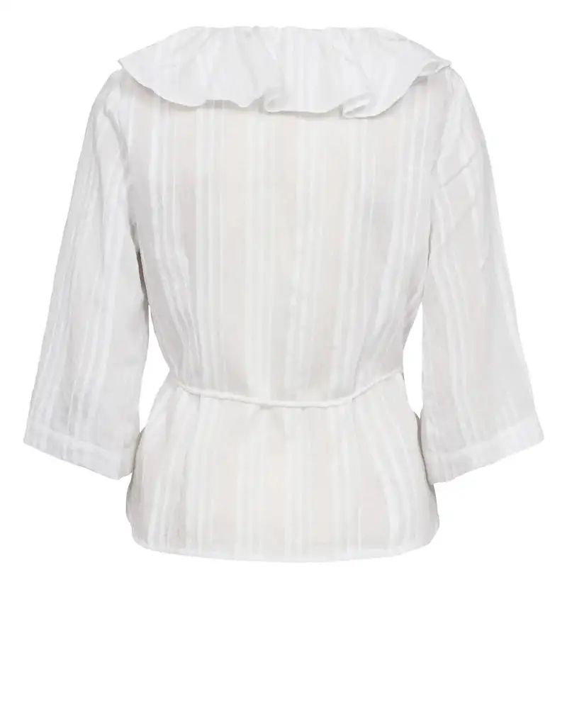 Camisa cruzada Blanca - Imagen 6