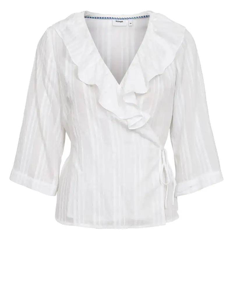 Camisa cruzada Blanca - Imagen 7
