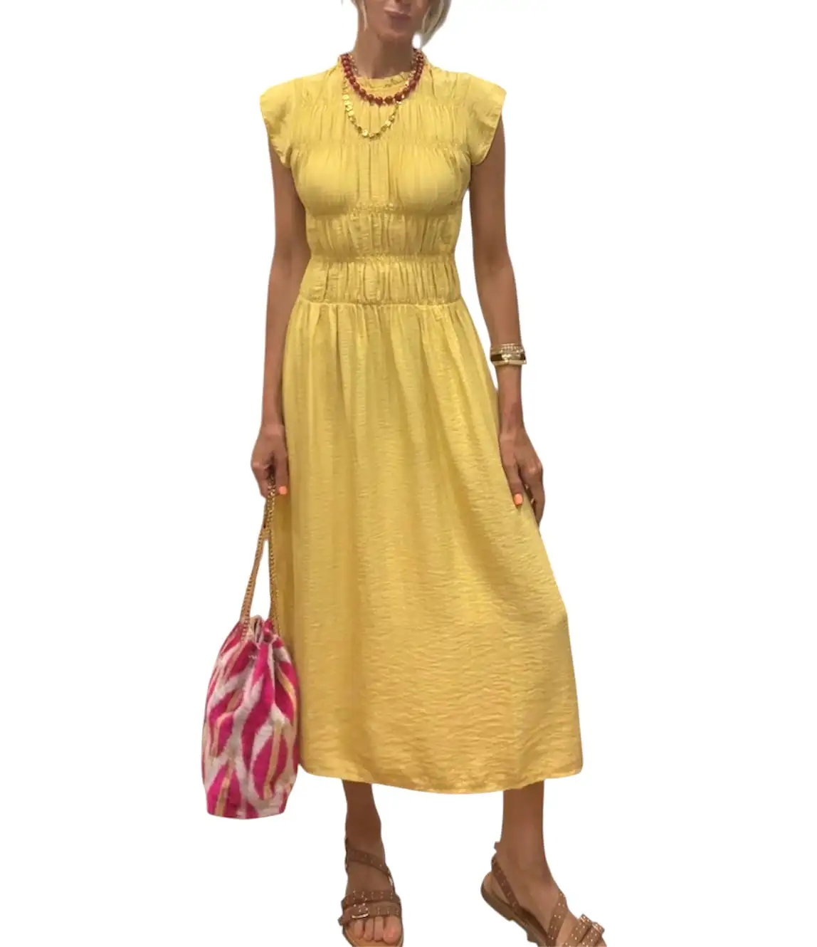 Vestido Olivia amarillo