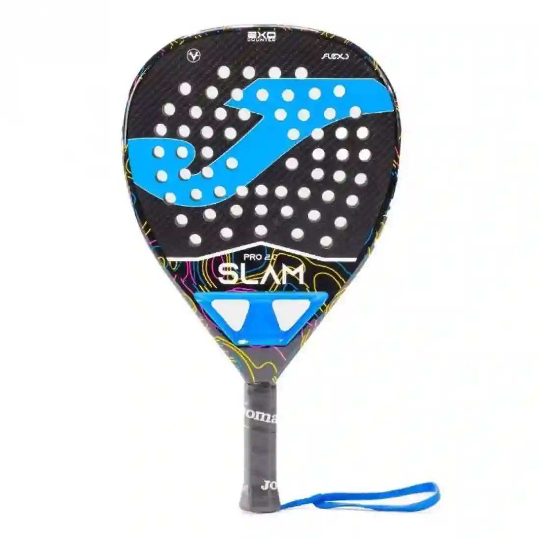 Pala Joma Slam Pro 2.0 Negro Turquesa | Joma