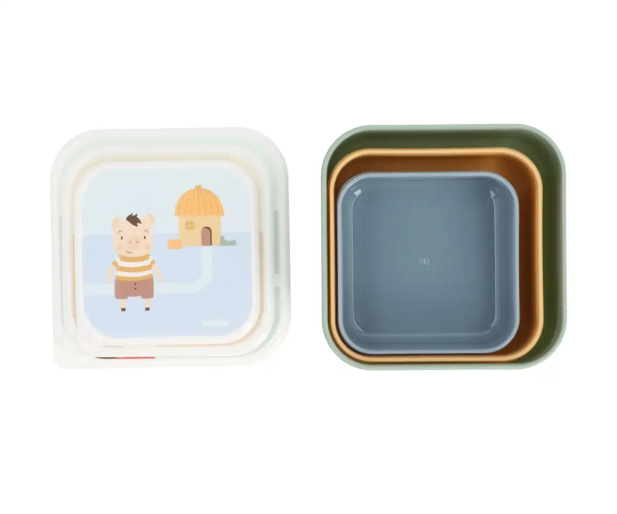 3 boxes lunch The Three Little Pigs - Image 3