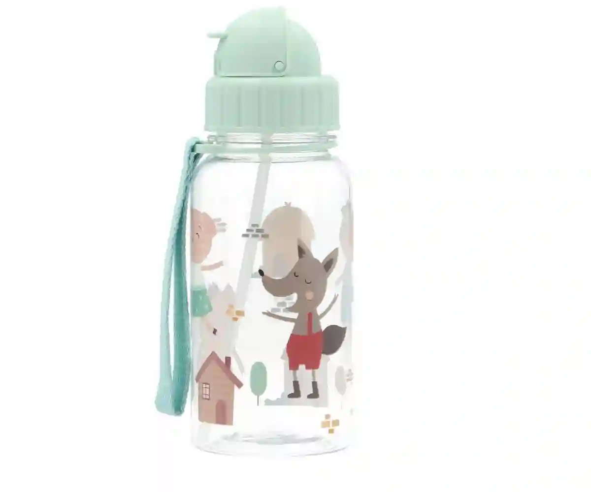 The Three Little Pigs Plastic Bottle