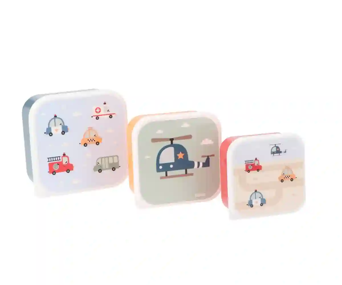 3 boxes lunch City Cars
