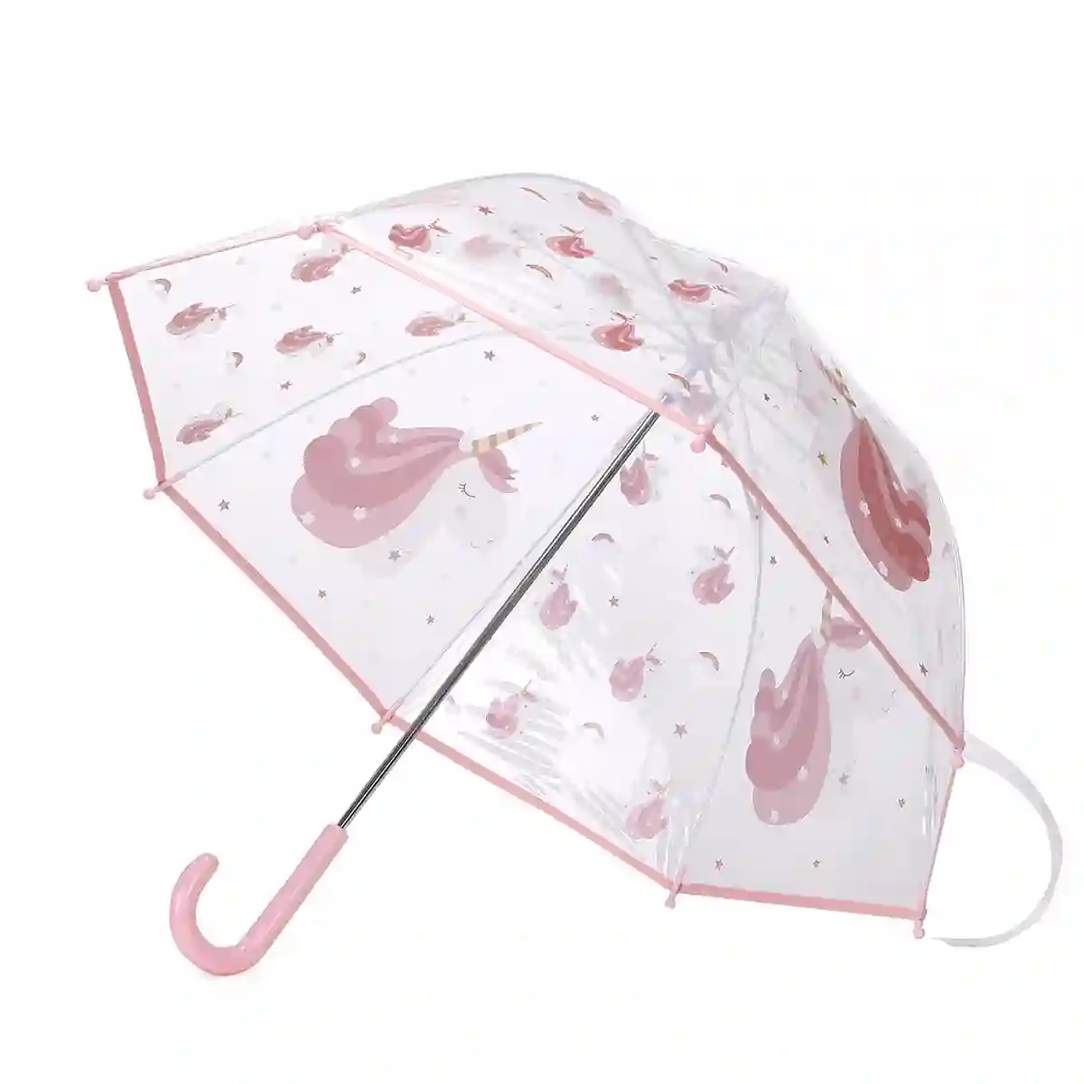 Magical unicorn transparent umbrella