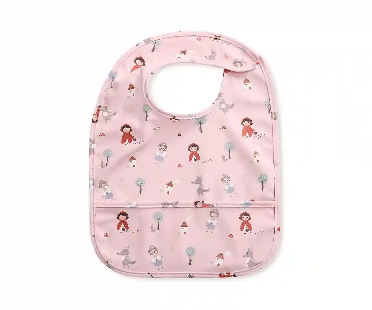 Waterproof Babero Little Red