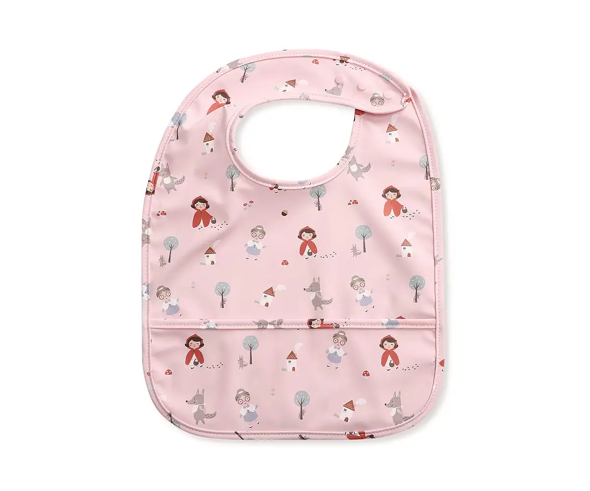 Waterproof Babero Little Red
