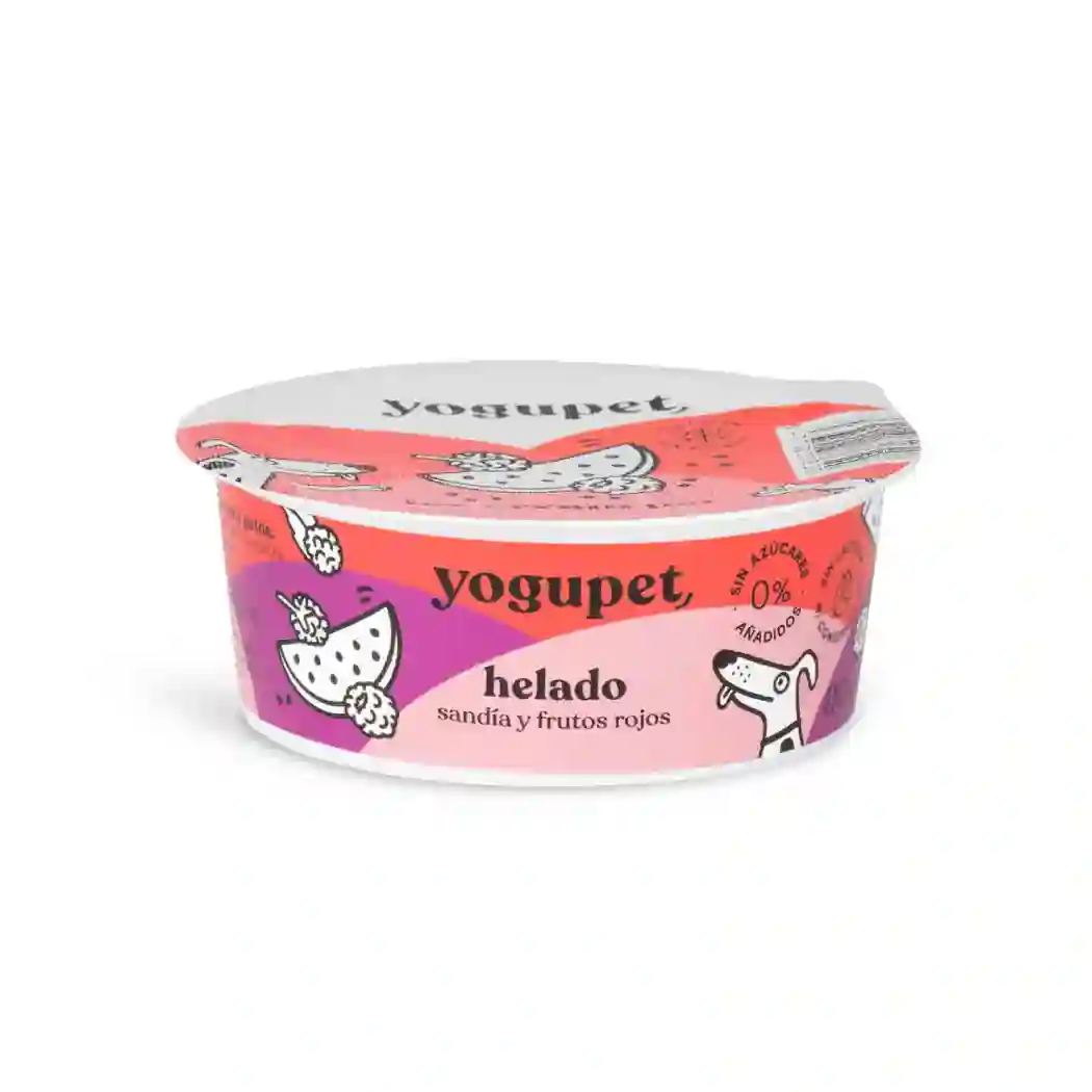 Yogupet Dog & Cat sandía y frutos rojos 110g