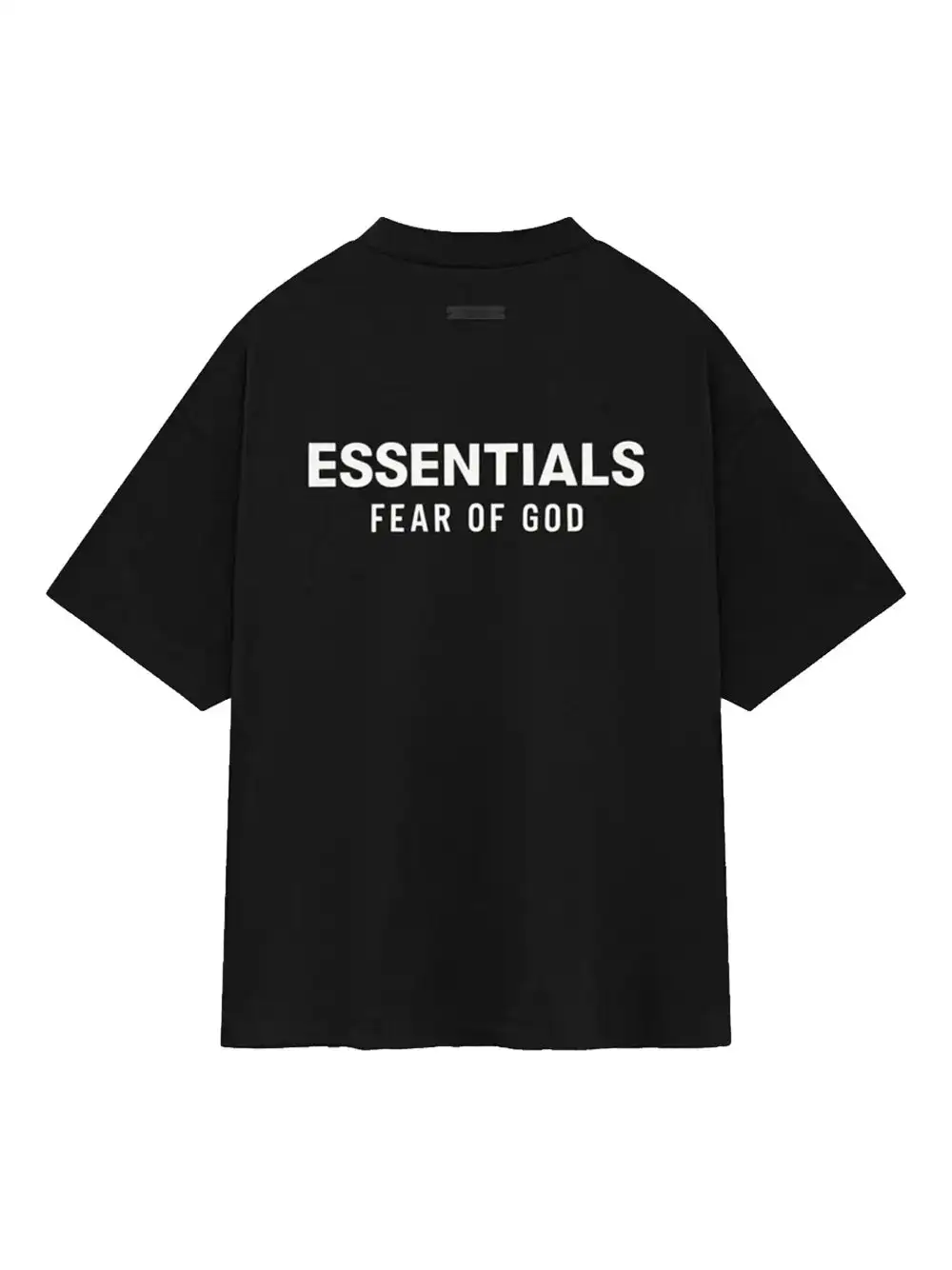ESSENTIALS FEAR OF GOD CAMISETA NEGRA SS25 - Imagen 2
