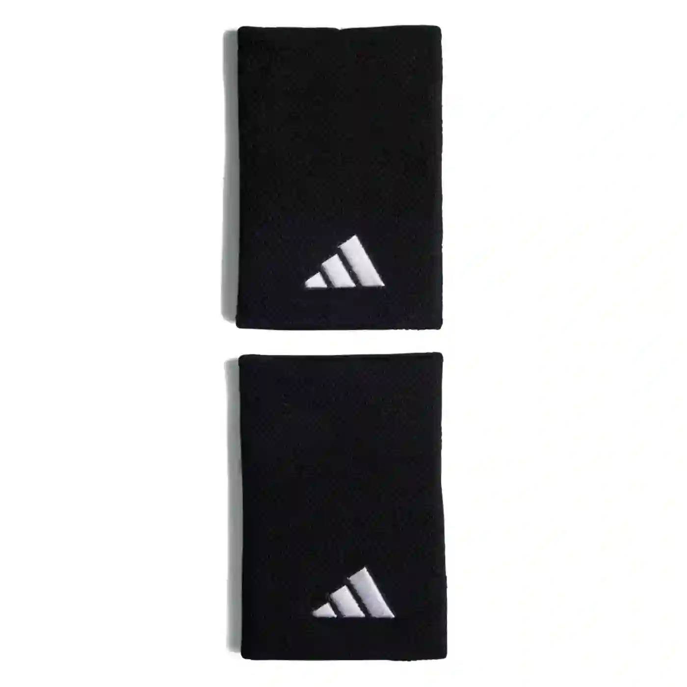 Muñequeras Adidas Padel Grandes 2 pack Negro