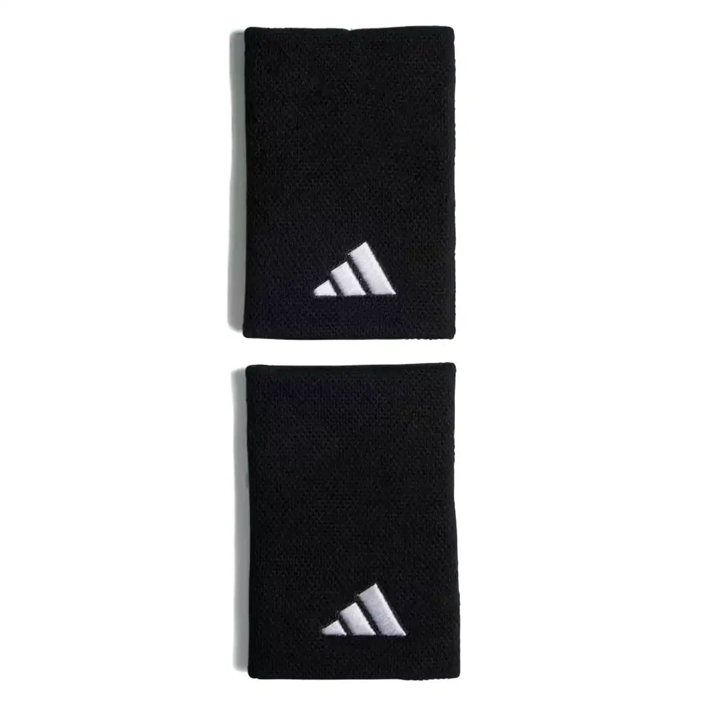 Muñequeras Adidas Padel Grandes 2 pack Negro