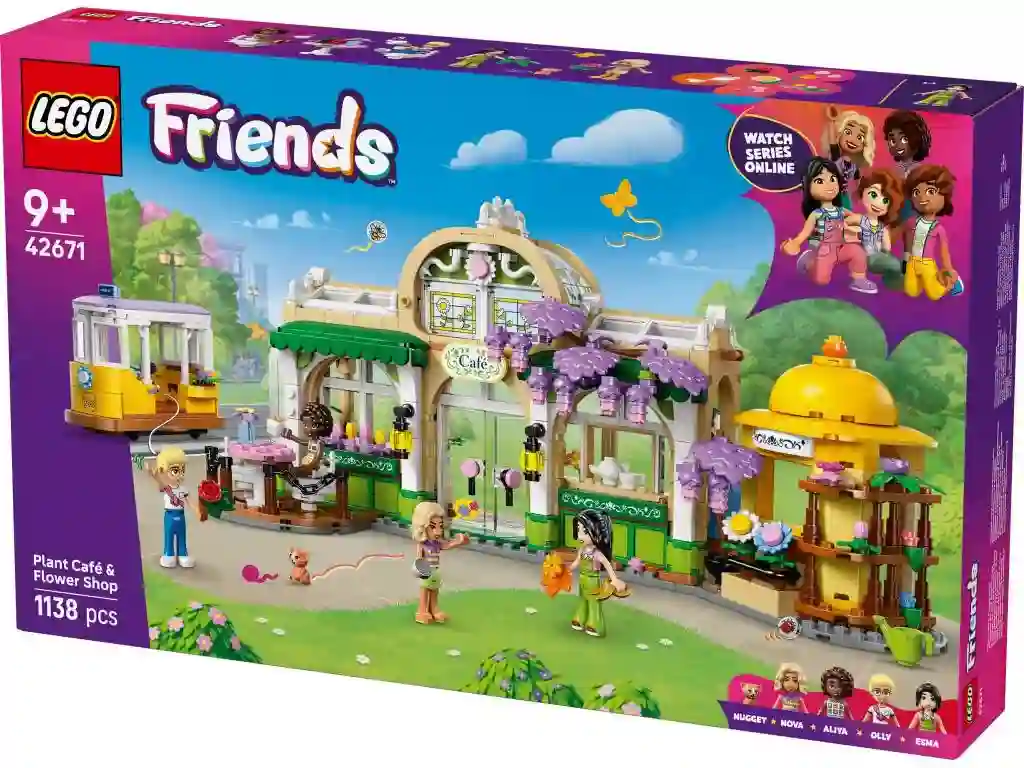 LEGO® 42671 Café Botánico y Floristería