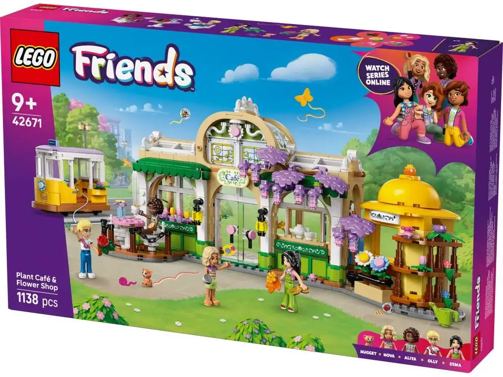LEGO® 42671 Café Botánico y Floristería