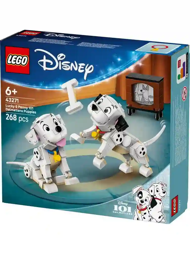 LEGO® 43271 Lucky y Penny: Cachorros de 101 Dálmatas