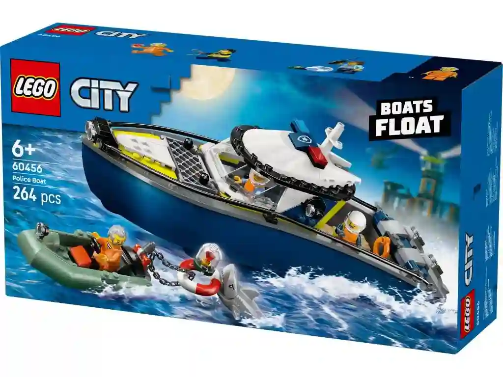 LEGO® 60456 Persecución en Barco de Policía